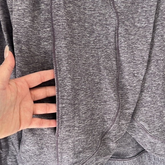 Lululemon Rulu Rally Wrap in Heathered Graphite Purple size 6 - Picture 6 of 9